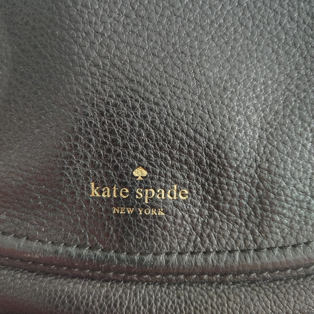 Kate Spade Ashby Place Josey Black Pebbled Crossbody Bag